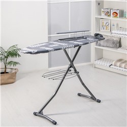 УЦЕНКА Доска гладильная «Ника 11 тефлон», 122×40 см, регулируемая высота до 100 см, МИКС