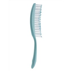 Kristaller Расческа для волос продувная / Улитка 2192, нейлоновые штифты, 18,4 см, голубой 27929