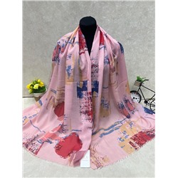 Легкий платок на голову и шею, мультицвет