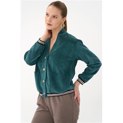 Бомбер Лэйб (бирюза)