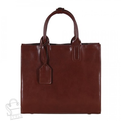 Сумка женская кожаная 6609NN brown Natale Navetta