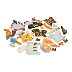 Мозаика магнитная "Средневековье" в коробке