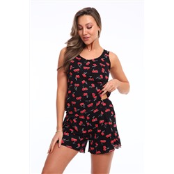 Пижама с шортами "Флирт"056