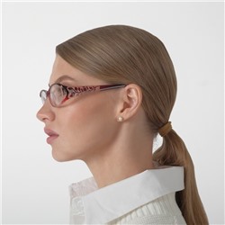 Готовые очки Восток 6618, бордовые, -3.5