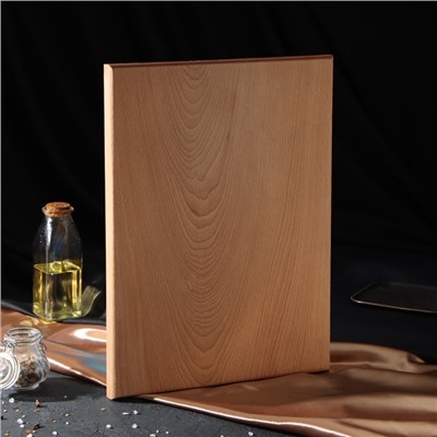Доска разделочная деревянная Magistro, 40×30×3 см, толщина 2.5-3 см, цельный массив бука