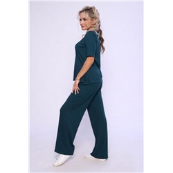 Костюм (футболка_брюки) - Stylus - 743 (Изумрудный)