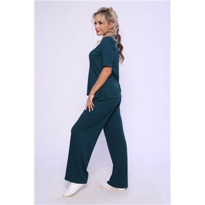 Костюм (футболка_брюки) - Stylus - 743 (Изумрудный)