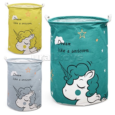 Корзина для игрушек "Dream like unicorn" 40х50 см