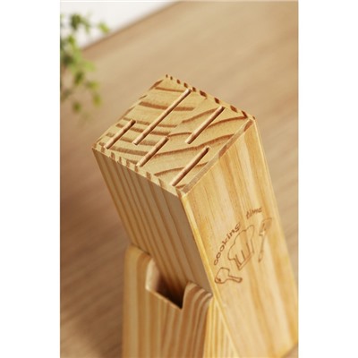 Подставка для ножей Cooking time, 11×6×20 см