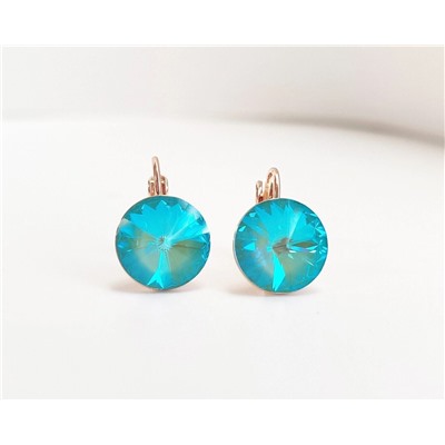 Серьги с кристаллами Swarovski