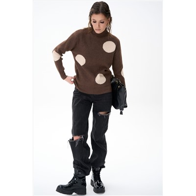Свитер Зои (шоколадный)