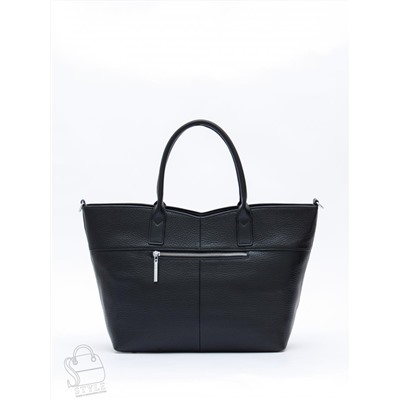 Сумка женская кожаная 1059C black Polina&Eiterou