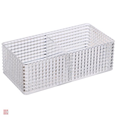 VETTA Органайзер для косметики универсальный CRYSTAL, 16,5x8,5x5,3 см