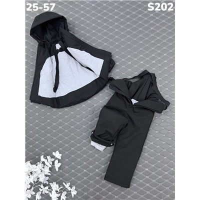 Костюм S202 чёрный