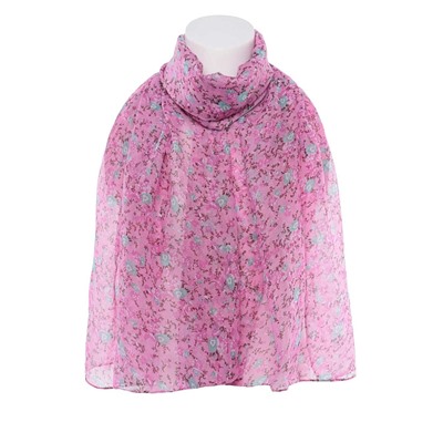 Палантин 1520 Цветочный узор