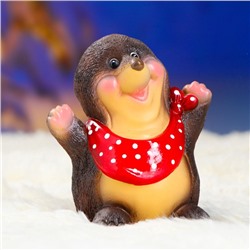 Садовая фигура из полистоуна «Крот», 12×8×10 см