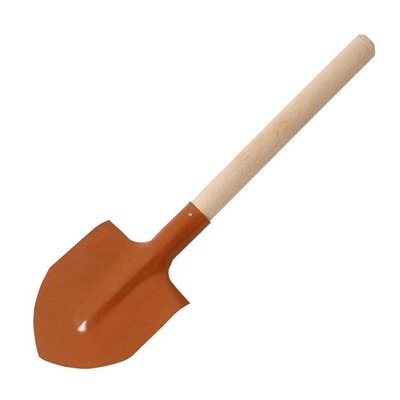 Лопата туристическая, L= 50 см, деревянный черенок