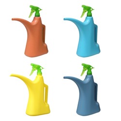 Лейка, 1.5 л, с распылителем, цвет МИКС