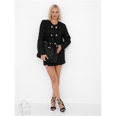 Сумка женская кожаная 98357SP black Velina Fabbaino-Safenta