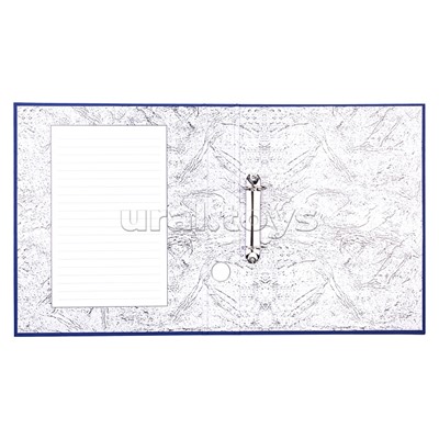 Папка на кольцах A4 2 кольца диаметром 35 мм PP синяя