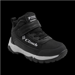 Ботинки мембранные на меху А8866-1 черные