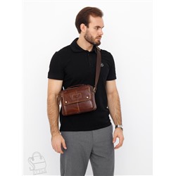 Сумка мужская кожаная 9129TR d.brown Tough Ruder