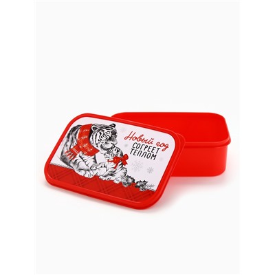 Ланч - бокс новогодний «Новый год согреет теплом», 1.2 л