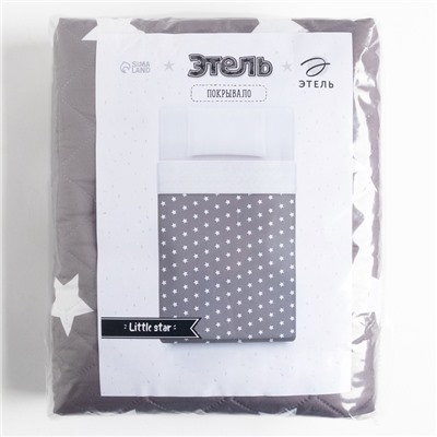 Покрывало 1.5-спальное «Этель» Little star, 145×210 см, микрофибра