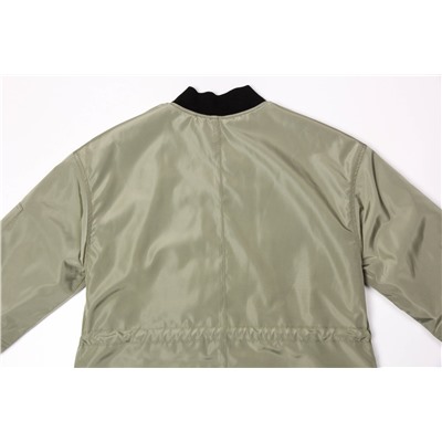 Утепленный плащ-бомбер