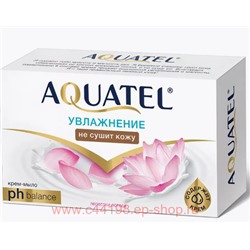 Aquatel Крем-Мыло туалетное твердое Лепестки лотоса 90 гр