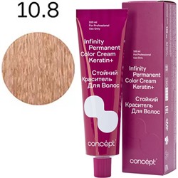 CONCEPT Infinity Стойкий краситель для волос 10.8 Очень светлый блондин жемчужный 100 мл
