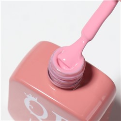 Гель лак для ногтей, однотонный, трехфазный, 10 мл, LED/UV, розовый (143)