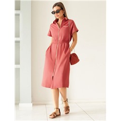 Платье из футера двухнитки с эластаном