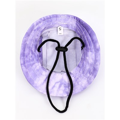 Панама для собак и кошек, размер S, ОГ - 23 см, вес 2-7 кг, фиолетовая