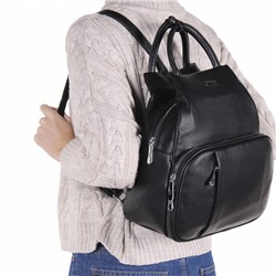 Рюкзак 670107 black Velina Fabbiano-Safenta