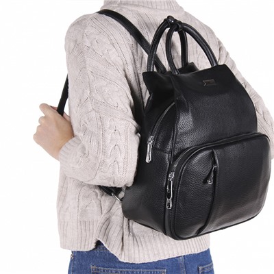 Рюкзак 670107 black Velina Fabbiano-Safenta