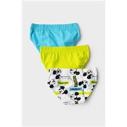 Трусы трикотажные для мальчиков - брифы, 3 шт в комплекте PLAYTODAY, 1243154