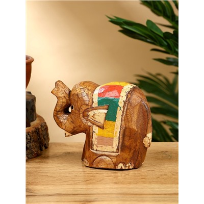 Сувенир «Слонёнок», 11×5×9 см, дерево, бежевый