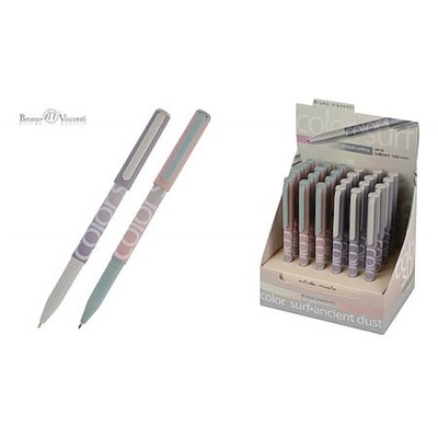 Ручка шариковая масляная 0.38мм "PrimeWrite. Color Surf" синяя 20-0293/24 Bruno Visconti