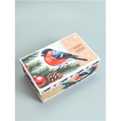 Набор подарочных новогодних коробок 10 в 1 «Новогодняя почта», 30×19×11.5 - 12×6.5×4 см