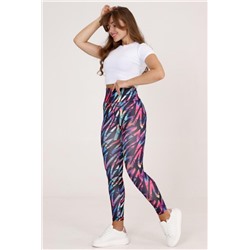 Легинсы Л029 (Сер,гол,роз)