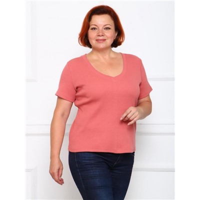 Футболка "Дубль" (Коралловый)