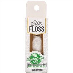 The Dirt, Silk Floss, Mint Essential Oil, 1 unit 33 yrds