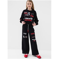 Брюки трикотажные для девочек