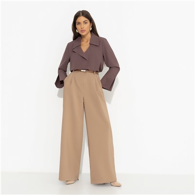 Блуза без застёжки, Амбассадор стиля (brown)