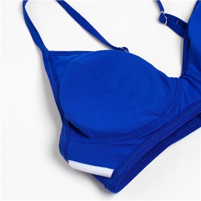 Купальник раздельный бельевой женский MINAKU, размер 42, синий