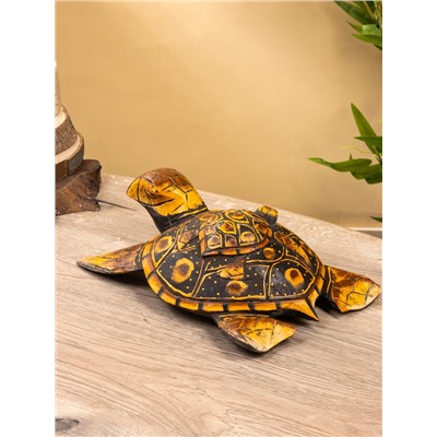 Сувенир «Черепаха», 30×20×6 см, дерево албезия