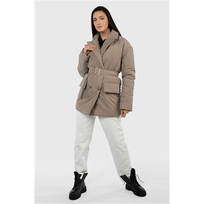 05-2121 Куртка женская зимняя (пояс)