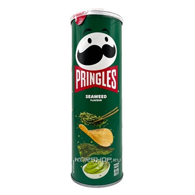 Чипсы со вкусом морской капусты и васаби Pringles, Китай, 110 г Акция