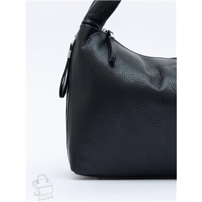 Сумка женская кожаная 1019C black Polina&Eiterou